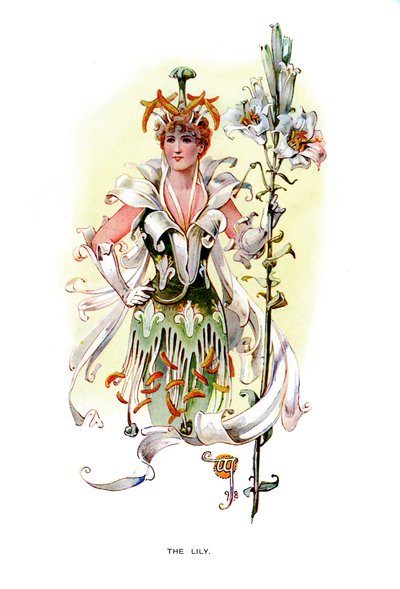 El lirio, 1899 de Unbekannt