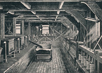 La fábrica de queso de Longford, Derbyshire, c1881, 1904 de Unbekannt