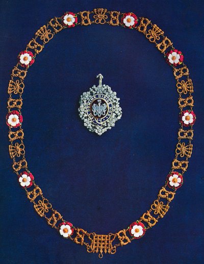 La insignia y el collar del alcalde de Unbekannt