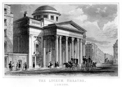 Teatro Lyceum, Westminster, Londres de Unbekannt