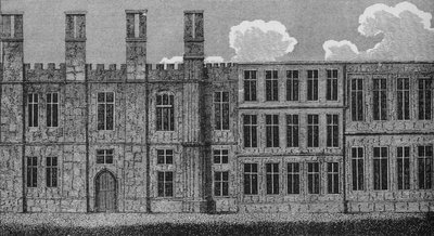 La casa solariega en Chelsea, construida por Enrique VIII, c. 1810 de Unbekannt