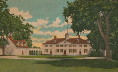 La mansión y el patio, 1946 de Unbekannt