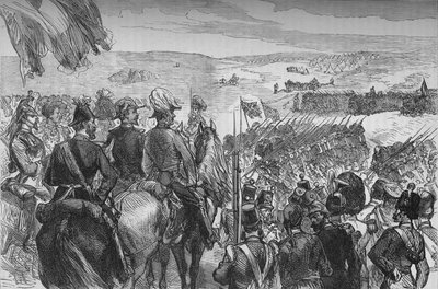 El desfile, c1880 de Unbekannt