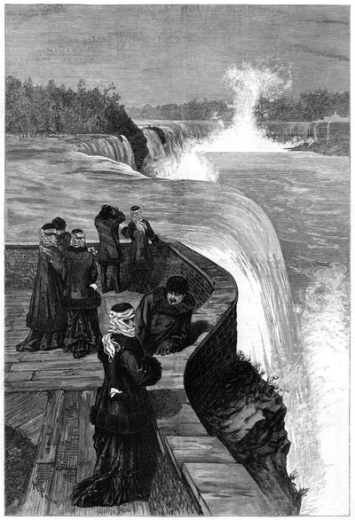 El Marqués y la Marquesa de Lorne en las Cataratas del Niágara, Canadá, 1879 de Unbekannt