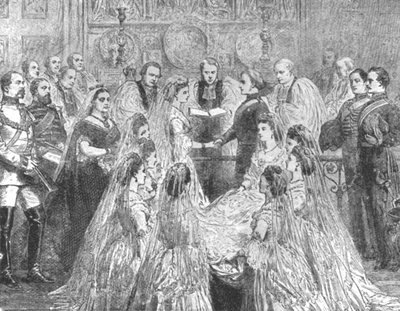 El matrimonio de la princesa Luisa con el marqués de Lorne...1871, 1901 de Unbekannt