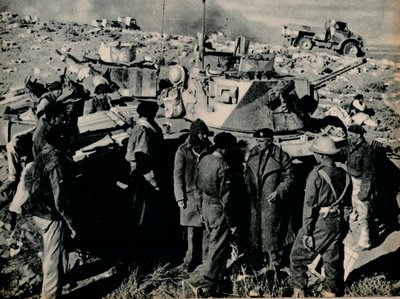 El encuentro en El Duda. El 26 de noviembre la guarnición de Tobruk tomó El Duda, 1941 1944 de Unbekannt