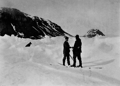 El encuentro de Jackson y Nansen, c. 1893-1896, 1897 de Unbekannt