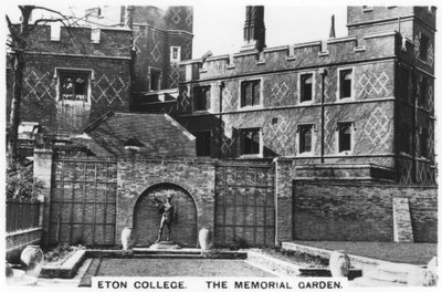 El Jardín Conmemorativo del Colegio Eton, 1936 de Unbekannt