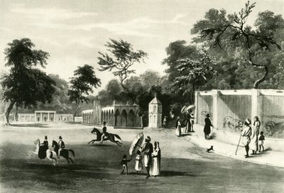 La Menagerie en el Parque Barrackpore, 1820, 1925 de Unbekannt