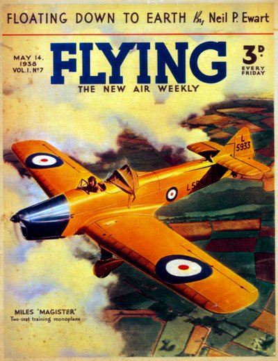 El avión Miles Magister, 1938 de Unbekannt