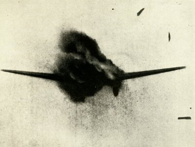 El momento de la victoria: Un Heinkel III a punto de caer, 1939-1940, 1941 de Unbekannt