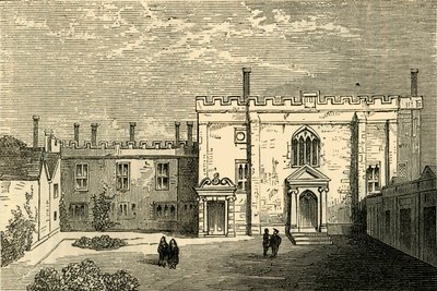 El Monasterio de San Juan de Jerusalén, Clerkenwell - La Capilla desde el Sur de Unbekannt