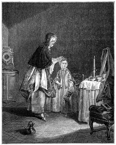 La toilette matutina, 1885 de Unbekannt