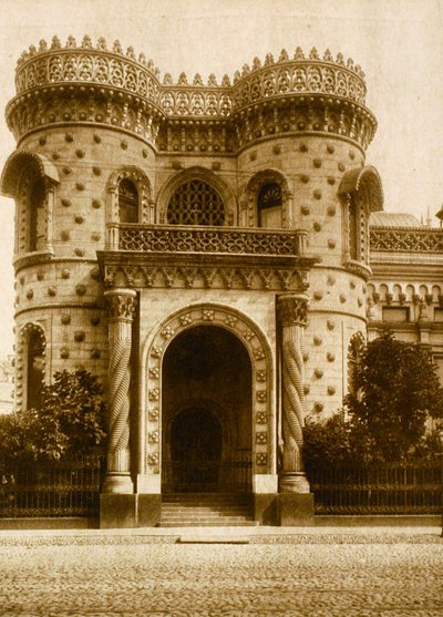 La Casa Morozov, calle Vozdvizhenka, Moscú, Rusia, principios del siglo XX de Unbekannt