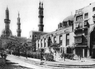 La Mezquita de El-Arhan, El Cairo, Egipto, c1920s de Unbekannt