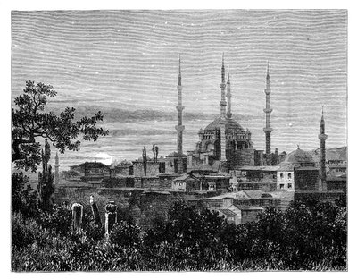 La Mezquita de Selim II en Adrianópolis, Turquía, c1888 de Unbekannt