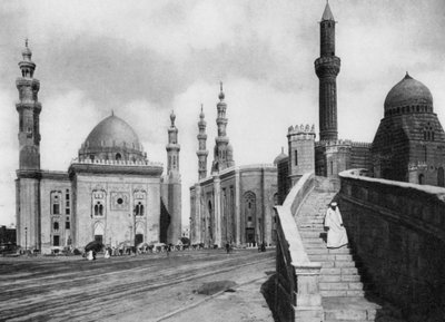 Las Mezquitas de Sultán Hassan y El Rufai, El Cairo, Egipto, c1920s de Unbekannt