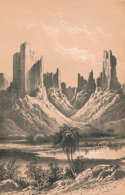 Las montañas de Hombori, c1900 de Unbekannt