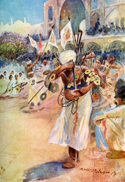 El Festival de Muharram, Persia de Unbekannt