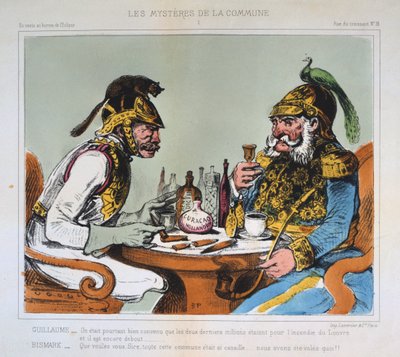 Los misterios de la Comuna, 1871 de Unbekannt