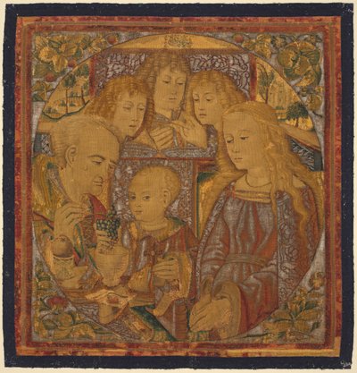 Las uvas místicas, c. 1500 de Unbekannt