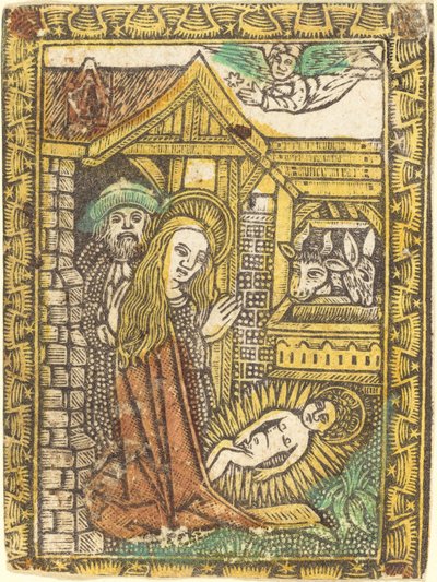 La Natividad, c. 1470-1480 de Unbekannt