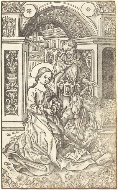 La Natividad, c. 1500 de Unbekannt