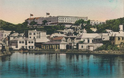 El Nuevo Hotel St. George, St. Georges, Bermudas, principios del siglo XX de Unbekannt