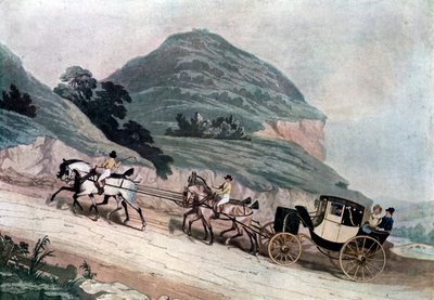 El recién elegido MP, en su camino a la Cámara de los Comunes 1835, c. 1920 de Unbekannt
