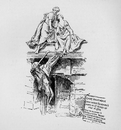 El Monumento al Ruiseñor, 1890 de Unbekannt