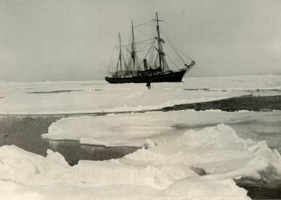 El Nimrod abriéndose paso a través de un paquete más abierto, c1908, 1909 de Unbekannt