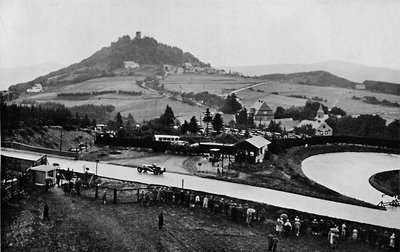 El Anillo de Nürburgring, Montañas Eifel, Alemania, 1937 de Unbekannt