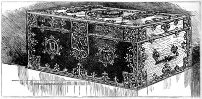 La caja del juramento, Cámara de los Comunes, Westminster, Londres, siglo XIX de Unbekannt