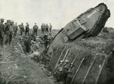 La ofensiva en el frente de Cambrai, noviembre de 1917 de Unbekannt