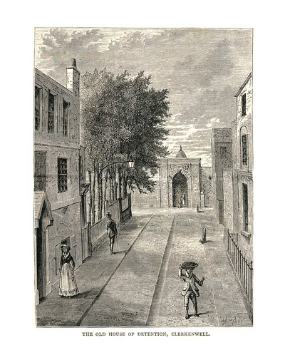La vieja casa de detención, 1878 de Unbekannt