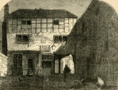 El viejo Red Lion, desde el frente de Unbekannt