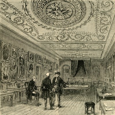 La Vieja Habitación en Evanss., 1881 de Unbekannt