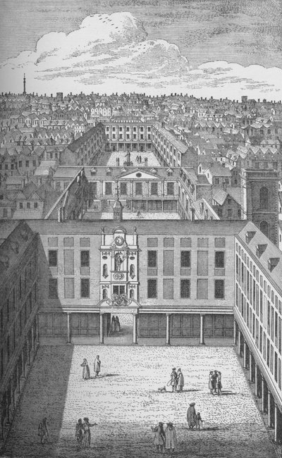 El Antiguo Hospital de St. Thomas en Bermondsey, que reemplazó los edificios monásticos anteriores en 1701 de Unbekannt