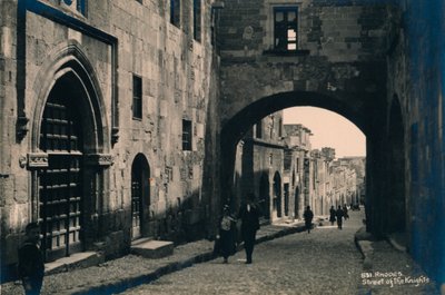 La Ciudad Vieja de Rodas, Grecia, 1936 de Unbekannt