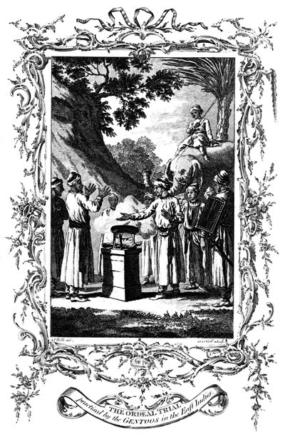 La prueba del juicio, 1792 de Unbekannt