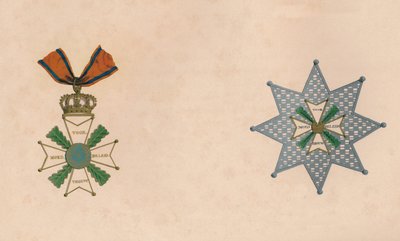 La Orden de Guillermo de los Países Bajos, siglo XIX de Unbekannt