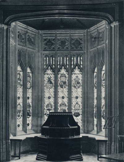 La ventana oriel en el salón, 1926 de Unbekannt