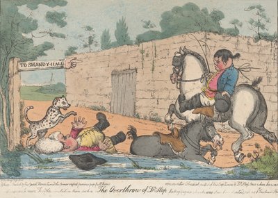 La derrota del Dr. Slop Tristram Shandy de Unbekannt