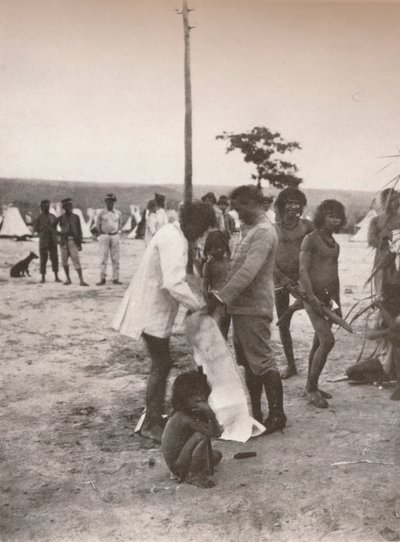La pacificación de los indios, 1914 de Unbekannt