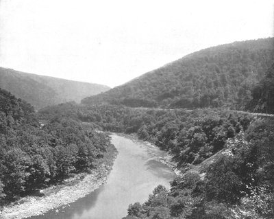 La silla de montar, Montañas Allegheny, Pensilvania, EE.UU., c. 1900 de Unbekannt