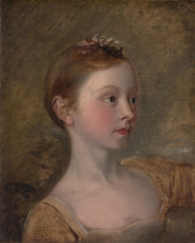 La Hija del Pintor Mary 1750-1826 de Unbekannt
