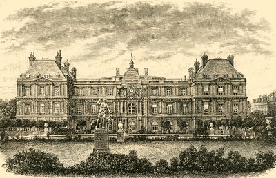 El Palais De Luxembourg, París, 1890 de Unbekannt