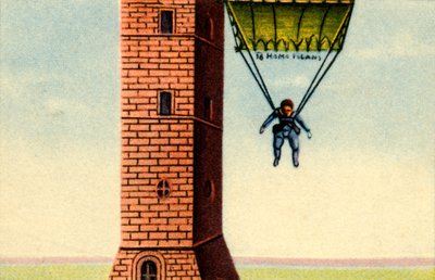 El paracaídas de Fauste Veranzio, 1617, 1932 de Unbekannt