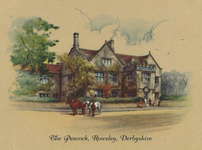 El Pavo Real, Rowsley, Derbyshire, 1939 de Unbekannt