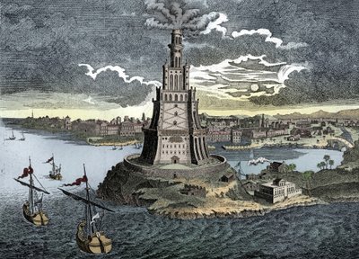 El Faro de Alejandría, siglo XVIII de Unbekannt